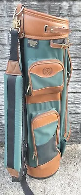 VTG Mizuno COUNTRY CLUB COLLECTION Golf Bag Hampton Series CC Cart Carry Green • $39.95
