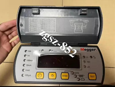 DLRO10 Megger DLRO10 Digital Microohmmeter Brand New Fast Shipping FedEx Or DHL • $6412.35