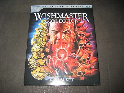 Wishmaster Collection 4-film Set Collector's Series (blu-ray 2017) Brand New - R • $19.99