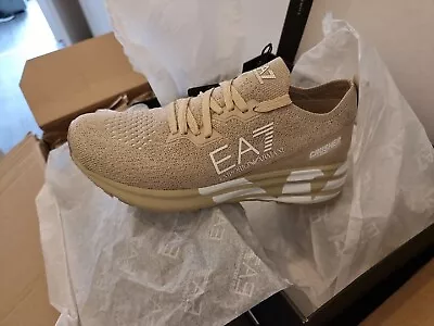 £59.99 • Buy Emporio Armani EA7 Womens Trainers Crusher Knit Premium Ladies Shoes Size 5 /38.