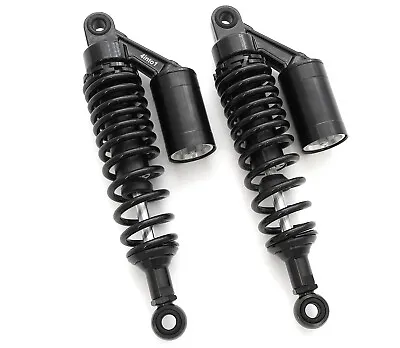 Black Remote Reservoir Shocks - Eye To Eye - 310-320mm For Yamaha Motorcycles • $65.95