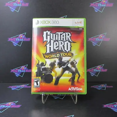 $24.95 • Buy Guitar Hero World Tour Xbox 360 - Complete CIB