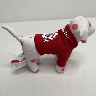 Victoria's Secret VS PINK Dog Pup Plush Polka Dot 8  Collegiate Collection New • $14.99