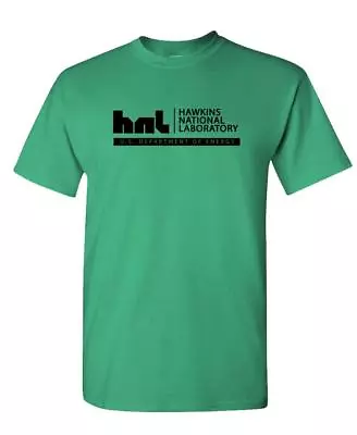 HAWKINS NATIONAL LAB - Unisex Cotton T-Shirt Tee Shirt • $14.99