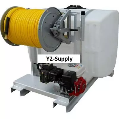 New! 200 Gal Skid Sprayer 5.5Hp / 6500C Pump 150' Of 3/8  Hose Manual Reel!! • $8879.95