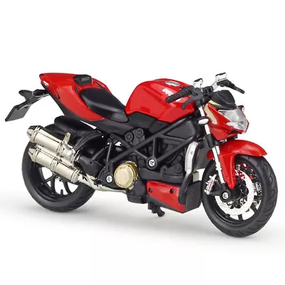 1:18 Ducati Streetfighter S 2010 Diecast Motorcycle Model Boys Toys Kids Gifts • $21.58