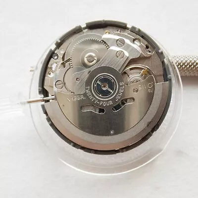Black Mechanical Automatic Movement Watch Spare Parts For NH36 Date At 3' • $59.09