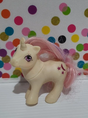 $6.50 • Buy My Little Pony MLP Vintage Unicorn Baby Moondancer Glittery G1