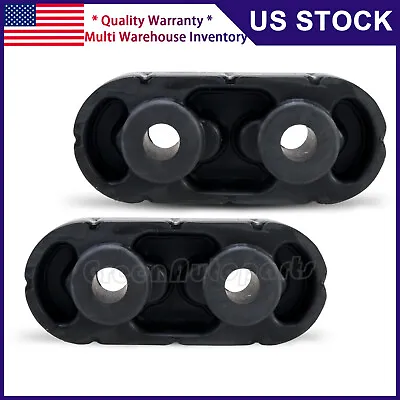 OEM 15092802 Exhaust Pipe Muffler Hanger Insulator Pair For Chevy GMC Cadillac • $16.20