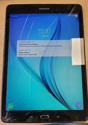 Samsung Galaxy Tab A SM-T555 (4G LTE Cellular) 9.7”  16G （Cracked Screen） • £69