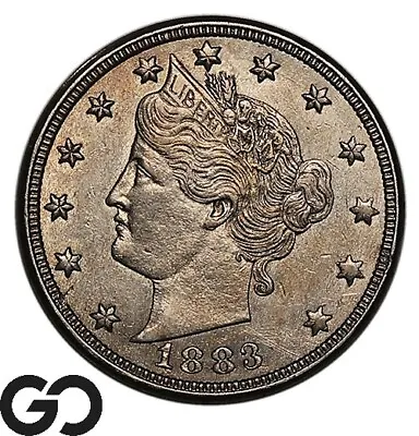 $19.50 • Buy 1883 Liberty Nickel, No Cents V Nickel ** Free Shipping!