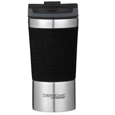 $24.99 • Buy Genuine! THERMOS ThermoCafé 350 Ml Vacuum Insulated Travel Cup Mug Tumbler Black
