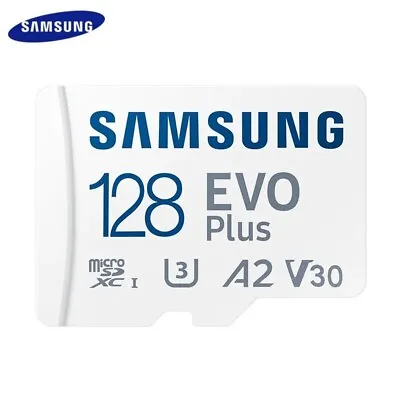 ✅ Samsung Evo+ Micro SD SDXC Class 10 Memory Card 64gb 128gb U3 A2 130MB/S✅ • £8.79