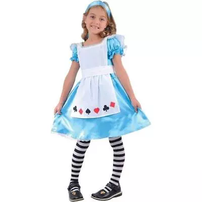 £11.49 • Buy Wicked Costumes Alice In Wonderland Storybook Alice Girl's Fancy Dress Costume