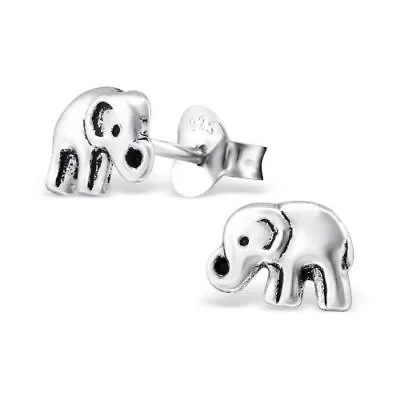 £4.95 • Buy Girls Ladies 925 Sterling Silver Stud Earrings Animal Unicorn Dog Cat Elephant 