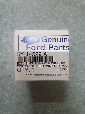 Genuine Ford Falcon FG Territory SX/SY Single Window Switch. Non Illuminated • $40