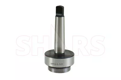 SHARS Shank Adapter For 1-1/2 -18 Boring Head 2MT Morse Taper Tang Type MT2  P} • $28.50