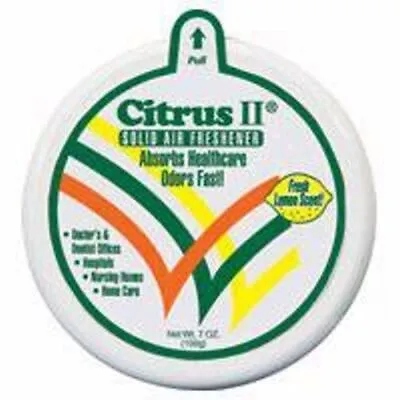 Air Freshener Citrus II Oil Based Solid 8 Oz. NonSterile Box Fresh Lemon Scent C • $12.89
