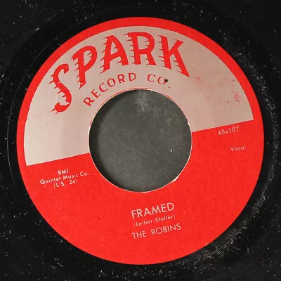 ROBINS: Framed SPARK 7  Single 45 RPM • $10