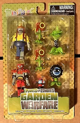 Minimates Plants Vs. Zombies Garden Warfare Series 2 Boxset (2016) Rare • $100