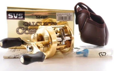 $271.49 • Buy Shimano Calcutta Conquest 50 RH Box Manual Accessories Used Bait Casting Reel Jp