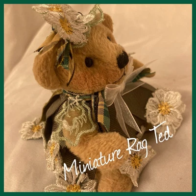 £7.99 • Buy Miniature Raggy Rag  Ted , Teddy Bear .
