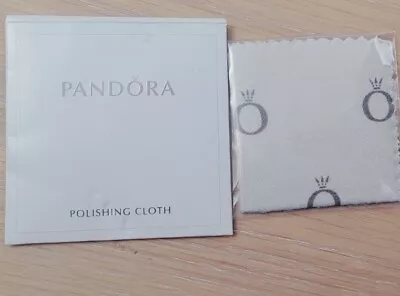 1 X Genuine Authentic Pandora Jewellery Polishing Cloth • £4.56