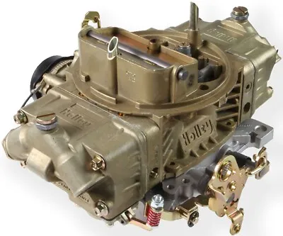 Holley 750 Cfm Double Pumper Carburetorgold4150electric Chokemechanical Sec • $1227.63