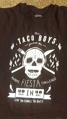 Boys Designer Taco Boys  T-shirt Aged 7 To 8 Years By Unsung Hero • £2.50