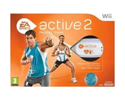 Wii EA Sports Active 2 Personal Trainer With Heart Rate Monitor • £19.99