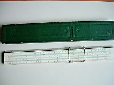  A.w. Faber Castell 1/54 Darmstadt Slide Rule Boxed  • $36.90