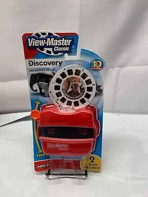 View Master Classic 3D Adventures Viewer W/ 2 Reels Discovery Endangered Species • $22.25