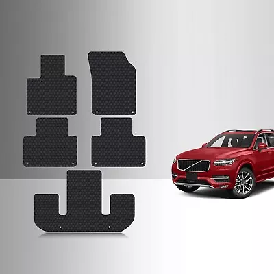 ToughPRO Floor Mats + 3rd Row Black For Volvo XC90 Recharge 2021-2024 • $99.95