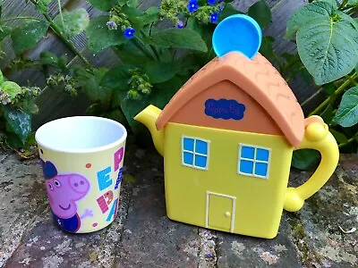 £3.99 • Buy Pepper Pig Bubble Boiling Sound Kettle Tea Pot And Cup Childrens Toy Working