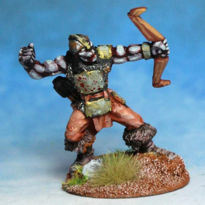 £2.30 • Buy Half Orc Firing Bow 28mm Unpainted Metal Wargames