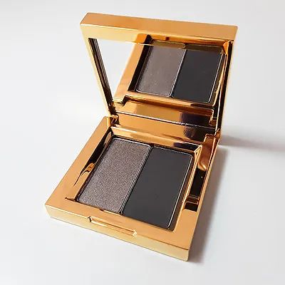 2X Duo Prabal Gurung Eye Shadow Satin Ocher Cinder Gold Palette Make-up Grey • $23.99