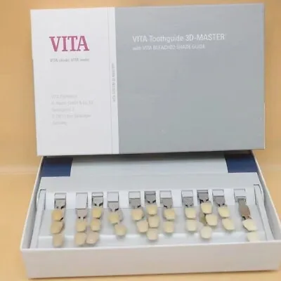 VITA 29 Colors Resin Dental Toothguide 3D Master With Bleached Shade Guide • $39.95