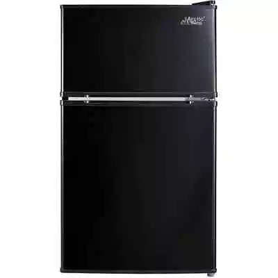 Arctic King 3.2 Cu Ft Two Door Mini Fridge With Freezer BlackE-StarARM32D5ABB • $117.30