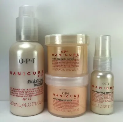 Spa Manicure Kit By OPI @ Home Beautiful Hand Exfoliate Revitalize Renew Protect • $17.99