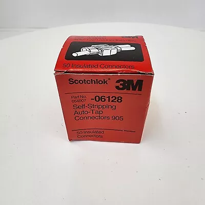 3M 06128 Scotchlok Electrical IDC 905-Box Double Run Or Tap 50-Pack • $9.99