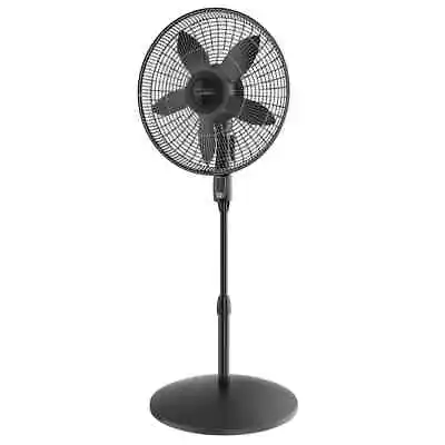 Lasko 18  Stand Pedestal Fan 3-Speeds With Adjustable Heigh Oscillating Cyclone • $38.99