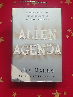 Alien Agenda Hardcover Jim Marrs • $9.89