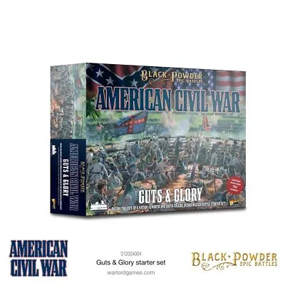 £61.95 • Buy Black Powder Epic Battles - American Civil War Guts & Glory Starter Set
