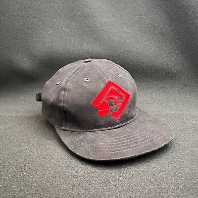 Vintage Marlboro Unlimited Cap Hat Cigarettes Train Strapback Black/Red • $25.27