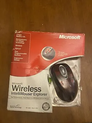 Microsoft Wireless Intellimouse Explorer Crimson M03-00069 **Same Day Ship* • $49