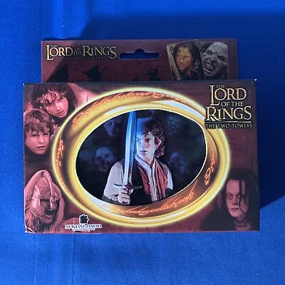 Lord Of The Rings Two Towers Bicycle Playing Cards In  Embossed Tin - 2001 NOS • £4.83