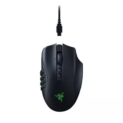Razer Naga V2 Pro Wireless MMO Gaming Mouse [RZ01-04400100-R3A1] • $279