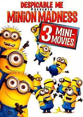 Despicable Me Presents Minion Madness (DVD 2012) 3 Mini-Movies • $6.99