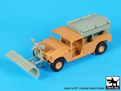 Black Dog 1/35 HMMWV Humvee Hummer Snow Plow Truck Conversion (Italeri) T35215 • $57.96