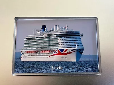 P&O Cruises ARVIA Large Fridge Magnet B • £2.75